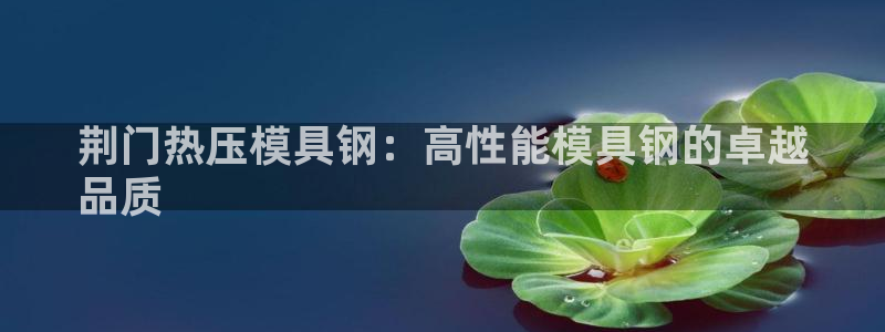 易倍申价格是多少：荆门热压模具钢：高性能模具钢的卓越
品