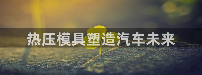 易倍单词官网下载：热压模具塑造汽车未来