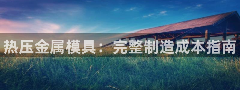 易倍网页版登录：热压金属模具：完整制造成本指南