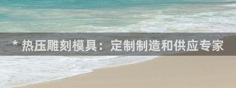 易倍单词官方网站：* 热压雕刻模具：定制制造和供应专家